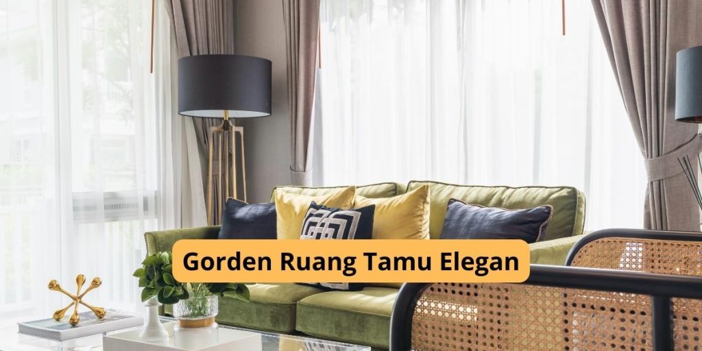 Gorden Ruang Tamu Elegan