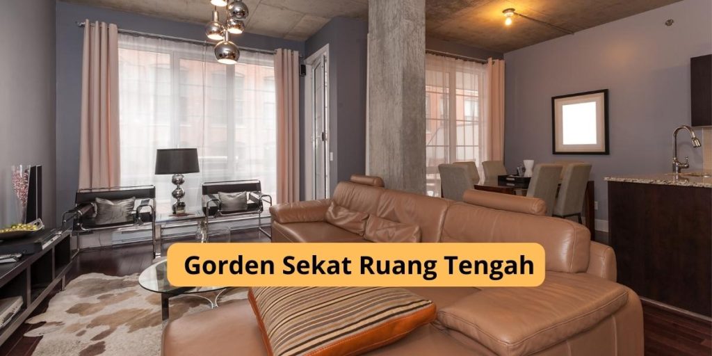 Gorden Sekat Ruang Tengah